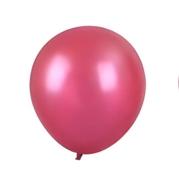 12" Balloons Metallic Maroon