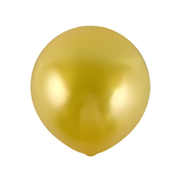 12" Balloons Metallic Golden