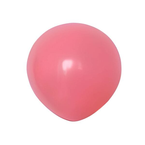 12" Balloons Pastel Red