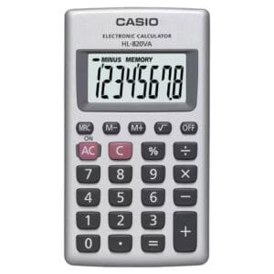 Casio HL-820VA Portable Calculator