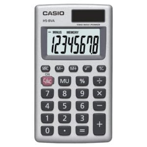 Casio HS-8VA Portable Calculator