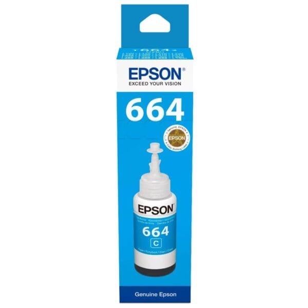 Epson 664 Cyan Original Ink Bottle