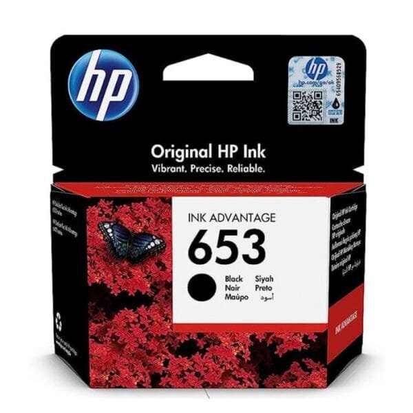 HP 653 black Original Ink Cartridge