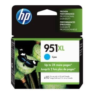 HP 951XL Cyan Original Ink Cartridge