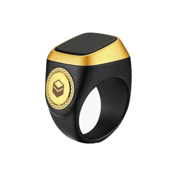 iQibla Smart Zikr Ring Black