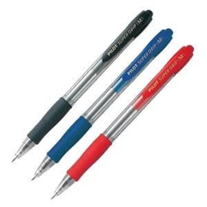 Pilot Super Grip Retractable Ballpoint Pen 1.0mm