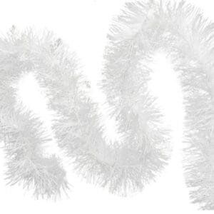 2mtr White TINSEL GARLAND