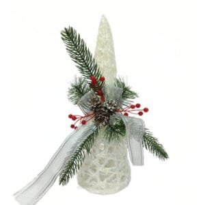 Acrylic christmas tree with light 38cm