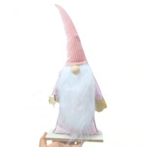 Gnome Soft Toy Pink