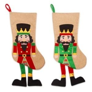 Nutcracker Soldier Stocking