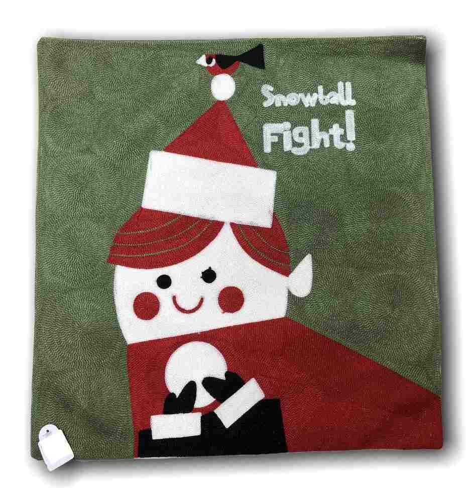 Christmas Cushion Cover -Winter Wishes 45x45 - Image 2