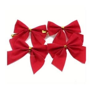 Red Bow Pack Of 4-1