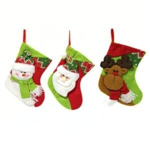 Stocking red green