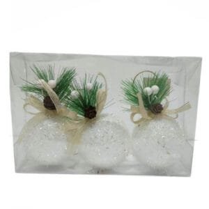 White ball set of 3