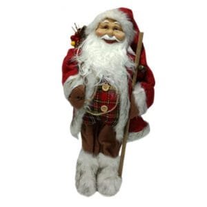 santa claus with stick