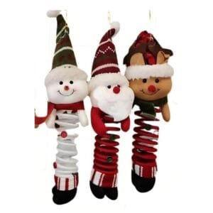 spring soft toys santa snowman reindeer