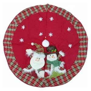 tree skirt red 95cm