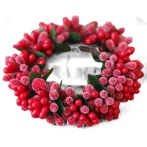 Red Berry Candle ring