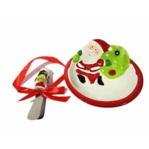 Xmas Bowl with knife