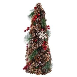40cm christmas tree with cherry-pine