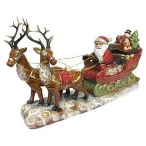 Ceramic santa