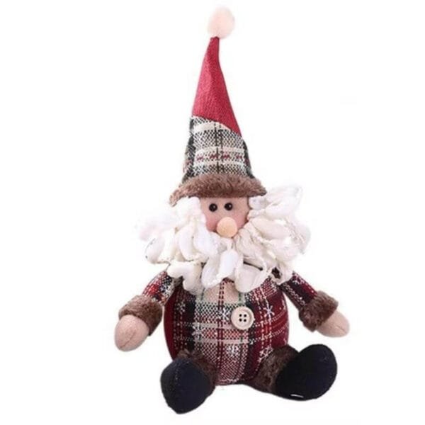 small hanging soft toys-santa