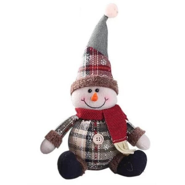 small hanging soft toys-snowman