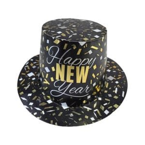 new year hat black