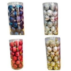 4cm Christmas Balls 30pc Pack