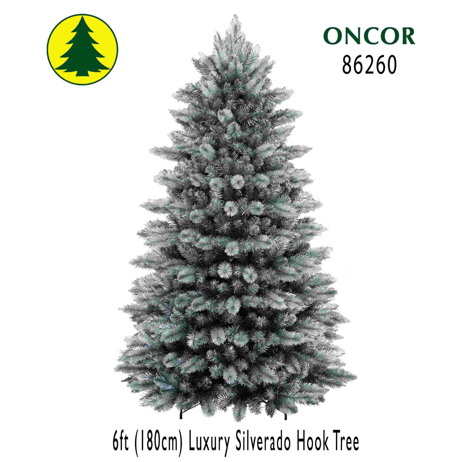 6ft (180cm) LUXURY SILVERADO HOOK TREE